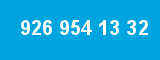 926 954 13 32